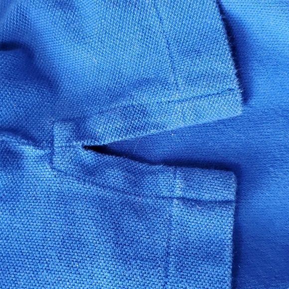 Ralph Lauren Hooded Polo Big Logo Embroidered Long Sleeve Men Blue  Size L - Picture 6 of 8